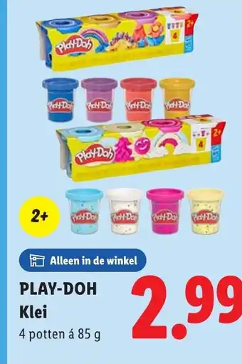 Lidl Play-doh klei aanbieding