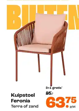 Kwantum Kuipstoel Feronia aanbieding