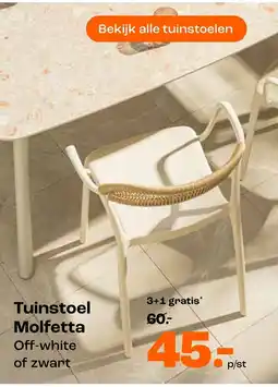Kwantum Tuinstoel Molfetta aanbieding