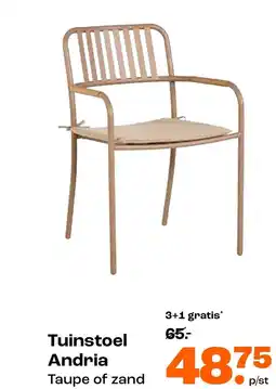 Kwantum Tuinstoel Andria aanbieding
