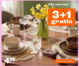 Kwantum Alle servies aanbieding