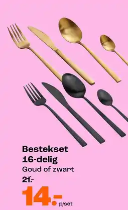 Kwantum Bestekset 16-delig aanbieding