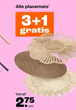 Kwantum Alle placemats aanbieding