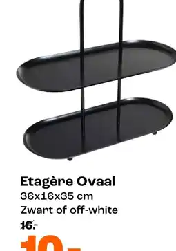Kwantum Etagère Ovaal aanbieding