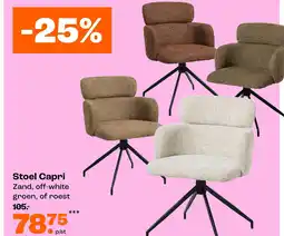 Kwantum Stoel Capri aanbieding