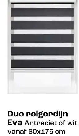 Kwantum Duo rolgordijn Eva aanbieding