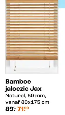 Kwantum Bamboe jaloezie Jax aanbieding