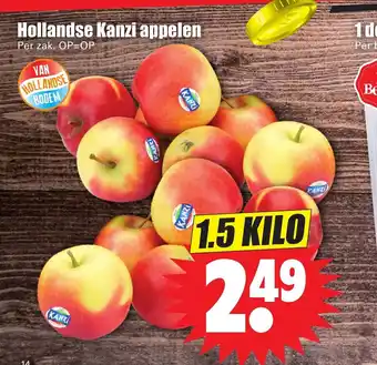 Dirk Hollandse Kanzi appelen 1,5 kilo aanbieding