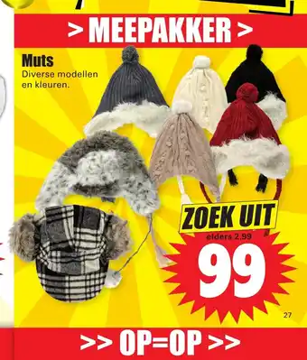 Dirk Muts diverse modellen en kleuren aanbieding