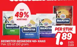 Dekamarkt Beemster gesneden 48+ kaas aanbieding