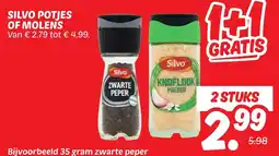 Dekamarkt Silvo potjes of molens aanbieding