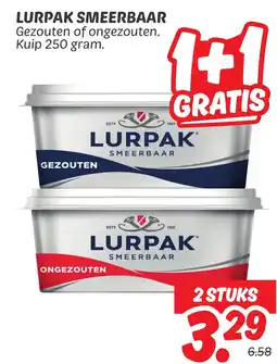 Dekamarkt Lurpak smeerbaar aanbieding