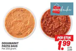 Dekamarkt Dekamarkt pasta saus aanbieding