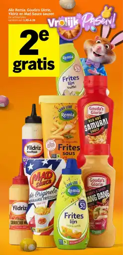 Albert Heijn Alle remia gouda's glorie yildriz en mad sauce sauzen aanbieding