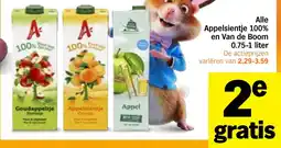 Albert Heijn Alle Appelsientje 100% en Van de Boom aanbieding