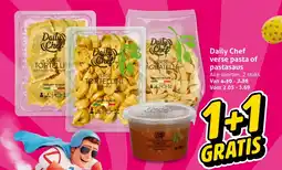 Hoogvliet Daily chef verse pasta of pastasaus aanbieding