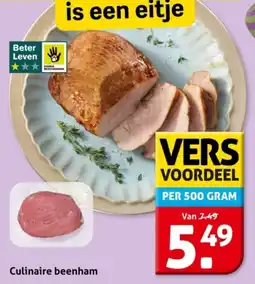 Hoogvliet Culinaire beenham aanbieding