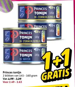 Hoogvliet Princes tonijn aanbieding