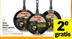 Albert Heijn Tefal renew black pannen aanbieding