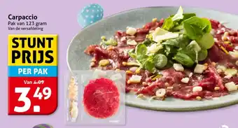 Hoogvliet Carpaccio aanbieding