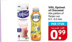 Hoogvliet Vifit Optimel of Chocomel aanbieding