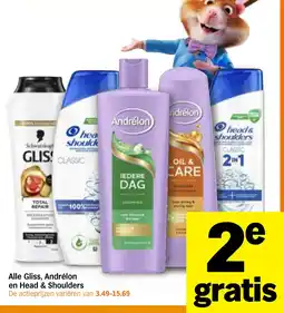 Albert Heijn Alle Gliss Andrélon en Head & Shoulders aanbieding