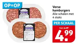 Hoogvliet Verse hamburgers aanbieding