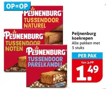 Hoogvliet Peijnenburg koekrepen aanbieding