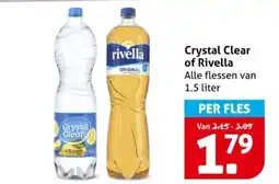 Hoogvliet Crystal Clear of Rivella aanbieding