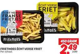 Dekamarkt Friethoes écht verse friet aanbieding