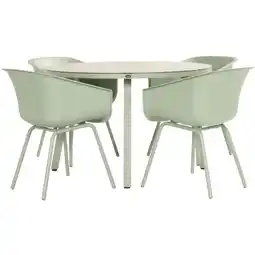 Albert Heijn Hartman Combideal diningset Sorrento soft green aanbieding