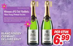 Dekamarkt Blanc foussy crémant de loire brut aanbieding