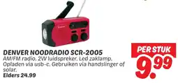 Dekamarkt Denver noodradio scr-2005 aanbieding