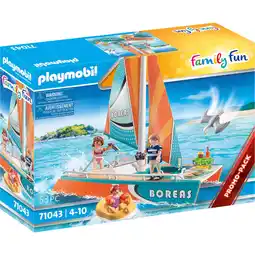 Bol.com PLAYMOBIL Family Fun PROMO Catamaran - 71043 aanbieding