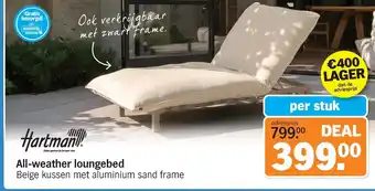 Albert Heijn All-weather loungebed aanbieding