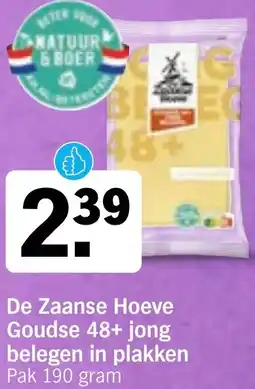 Albert Heijn De Zaanse Hoeve Goudse 48+ jong belegen in plakken aanbieding