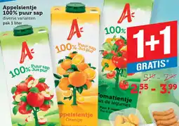 Coop Appelsientje 100% puur sap aanbieding