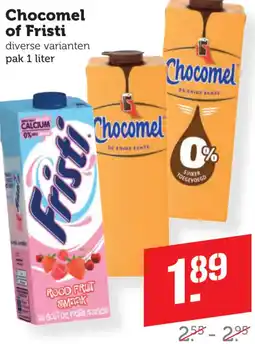 Coop Chocomel of Fristi aanbieding