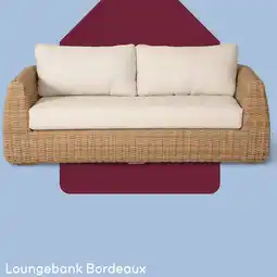 Leen Bakker Loungebank Bordeaux aanbieding