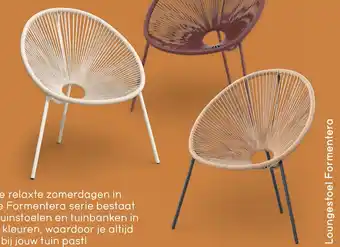 Loungestoel Formentera