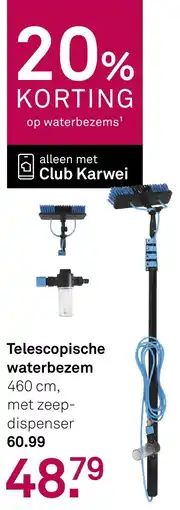 Karwei Telescopische Waterbezem aanbieding