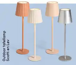 Leen Bakker Outdoor tafellamp Scotti en Lev aanbieding