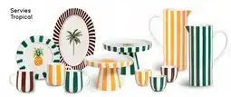 Leen Bakker Servies Tropical aanbieding