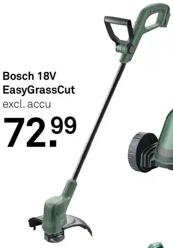Karwei Bosch 18V EasyGrassCut aanbieding