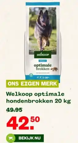 Welkoop Welkoop optimale hondenbrokken aanbieding
