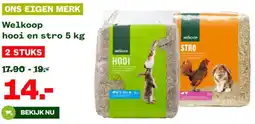 Welkoop Welkoop hooi en stro aanbieding