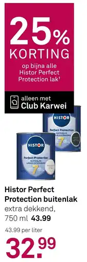 Karwei Histor Perfect Protection buitenlak aanbieding