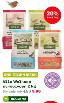Welkoop Alle Welkoop strooivoer aanbieding