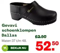Welkoop Gevavi schoenklompen Dallas aanbieding