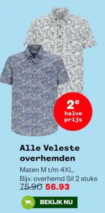 Welkoop Alle Veleste overhemden aanbieding